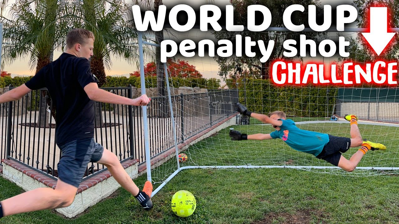 World Cup PK Soccer Challenge: Loser Jumps in Cold Pool!