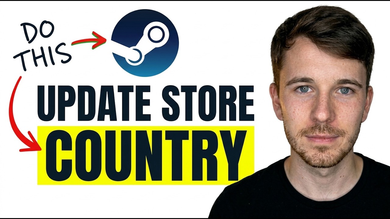 How to Update Steam Store Country 2026 (Change Steam Region)