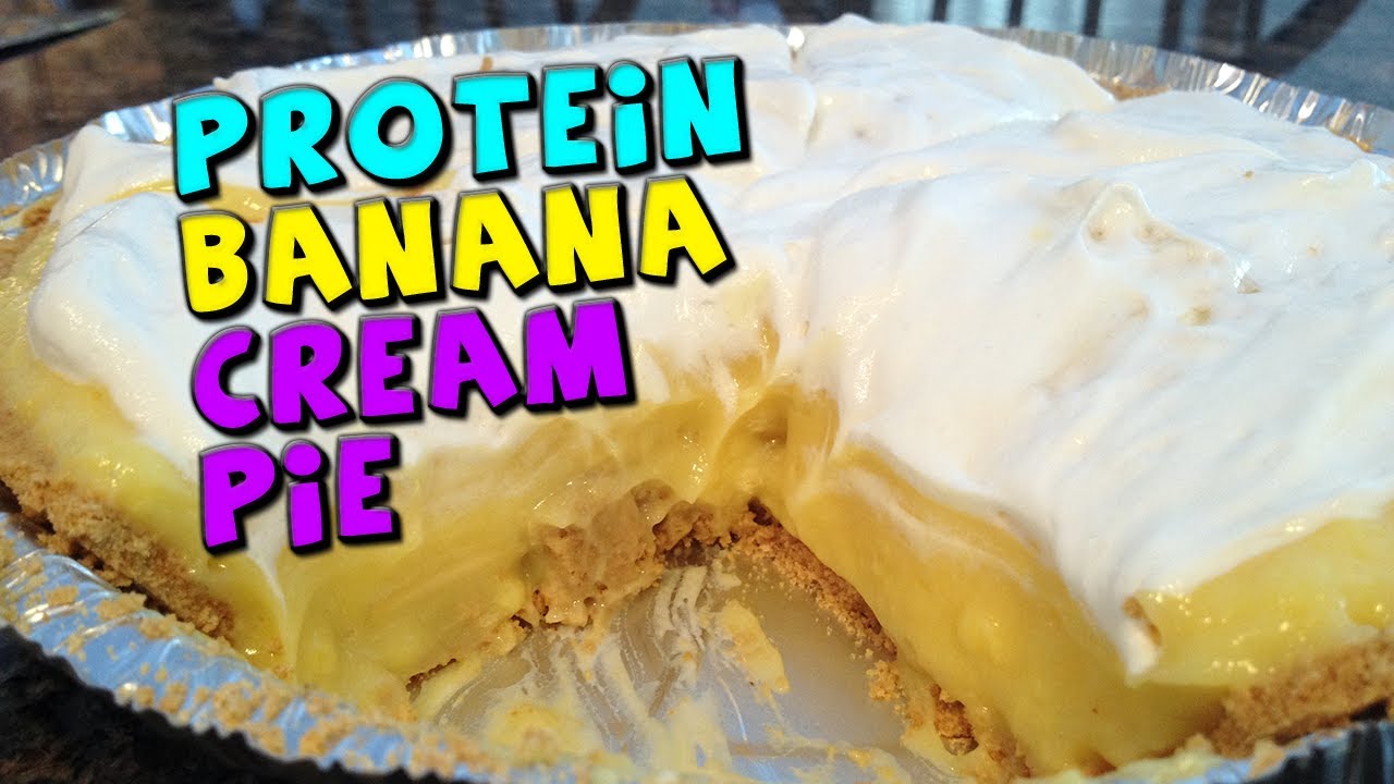 Protein Banana Cream Pie | Bodybuilding Pudding