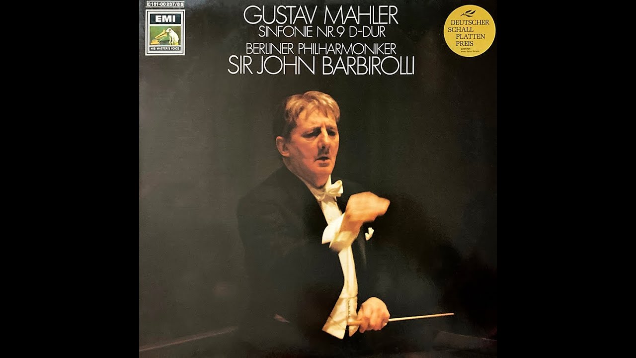 MAHLER SINFONIE NR. 9  - JOHN BARBIROLLI