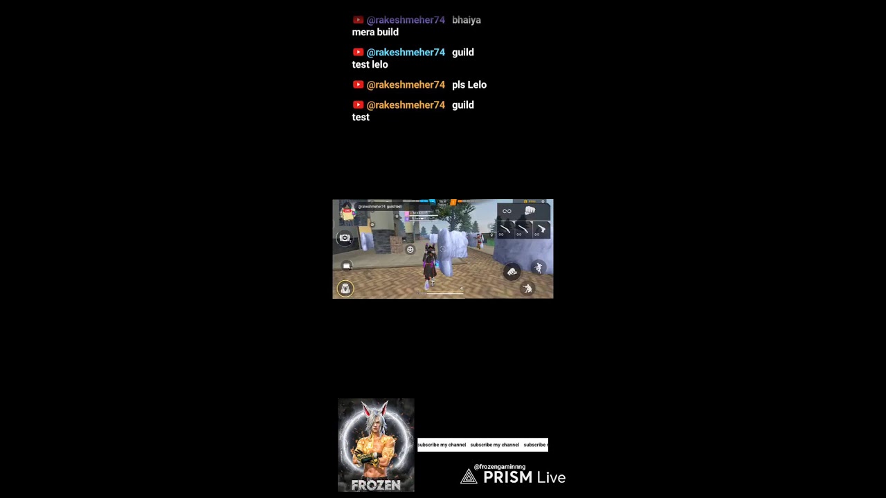 Live streaming of Fʀᴏᴢᴇɴㅤ⸙