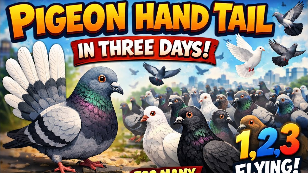 Pigeon Handtame in 3 days 🕊️😱✅  Easy and Simple  # kboter 3 din ma Hat per bithao☠️✅#pigeon #handtam