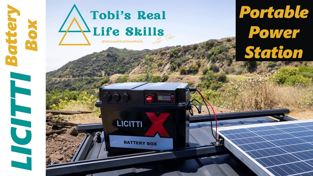 Licitti Battery Box | Portable Power/Solar Generator | Flexibility and beginner friendly again!