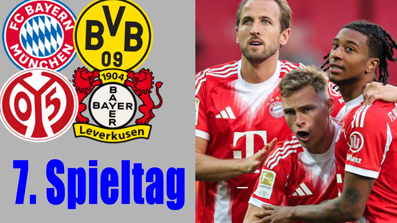 Bayern BESIEGT Dortmund! 7. Bundesliga Spieltags-Rückblick! Alle 9 Spiele in der Analyse!