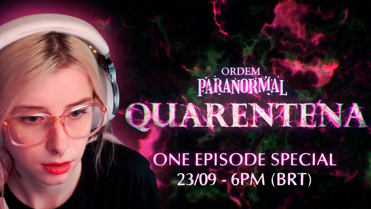 GABI REAGE AO ANÚNCIO DO RPG DO CELLBIT ORDEM PARANORMAL QUARENTENA #OPQ