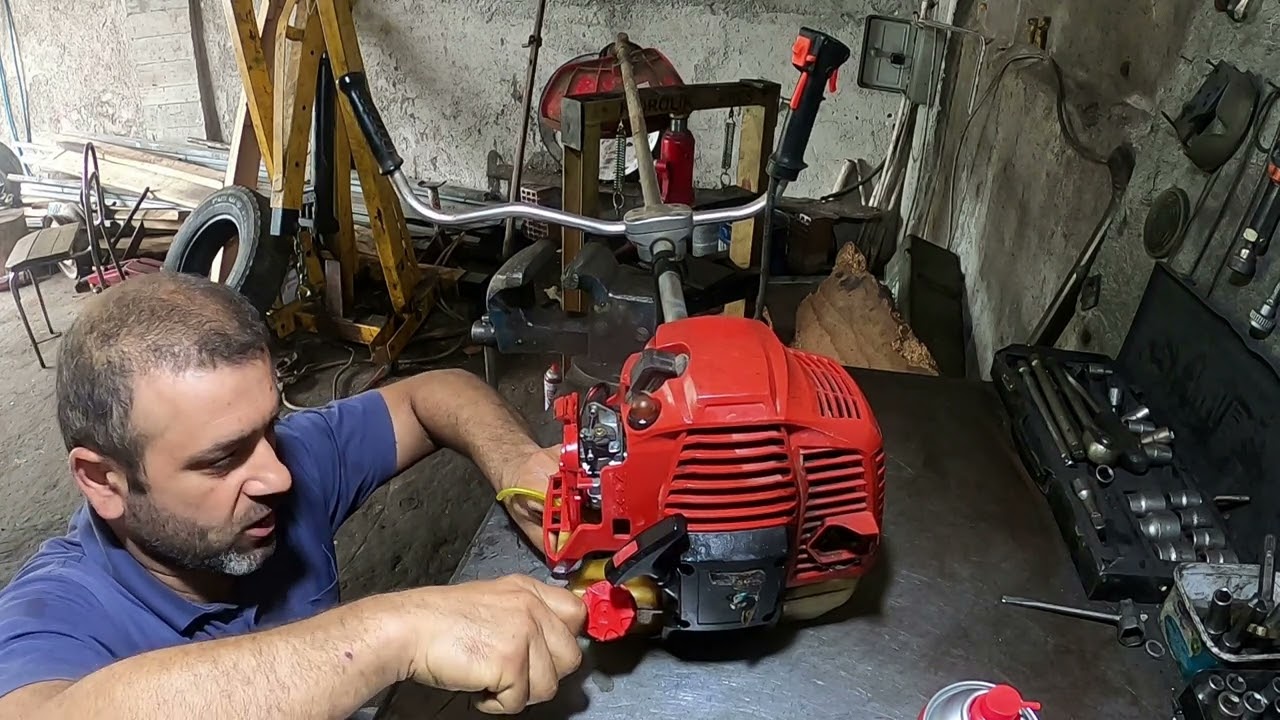 Datsu Motorlu tırpan çalışıp stop ediyor. Tamirat Bazen sizi Yanıltabilir