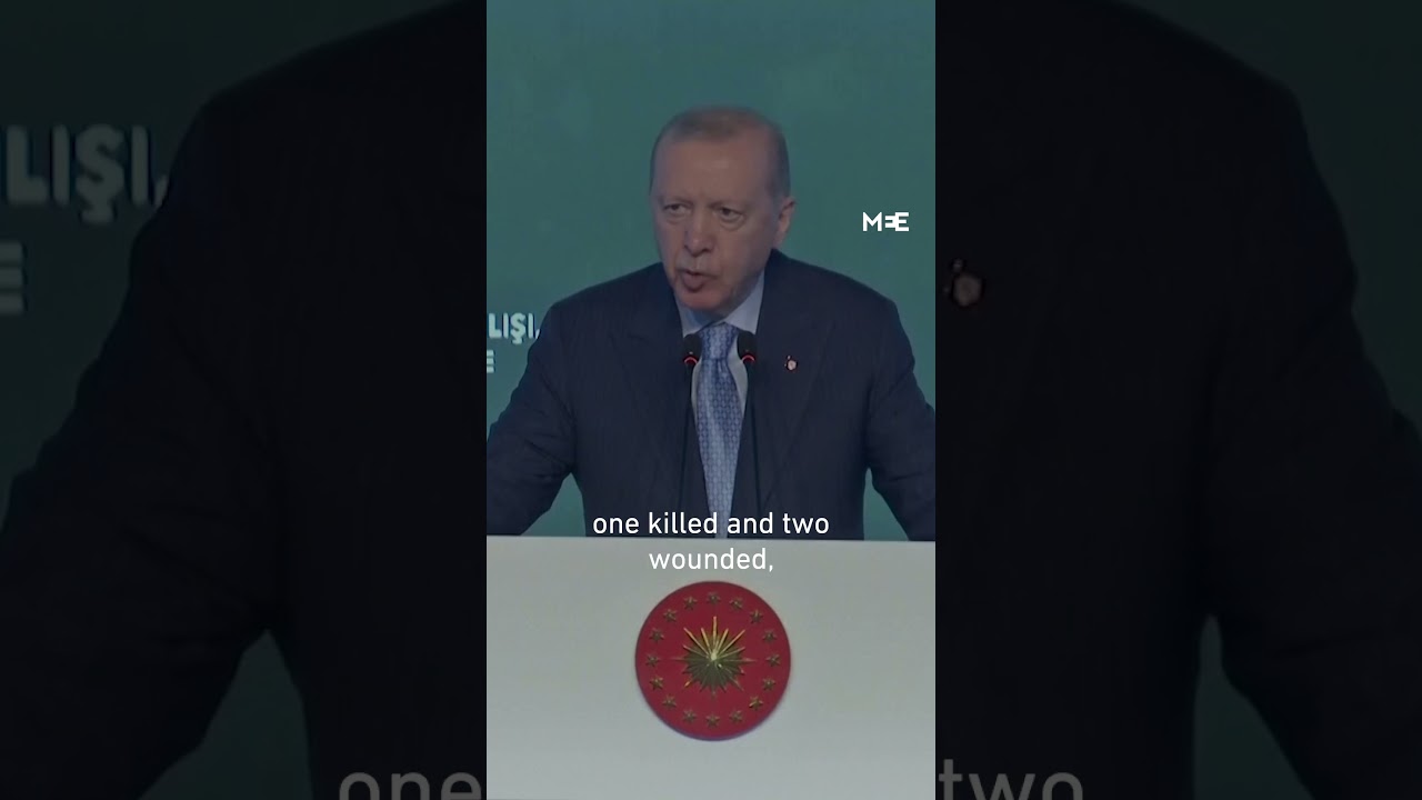 Erdogan condemns 'heinous' attack near Israeli consulate
