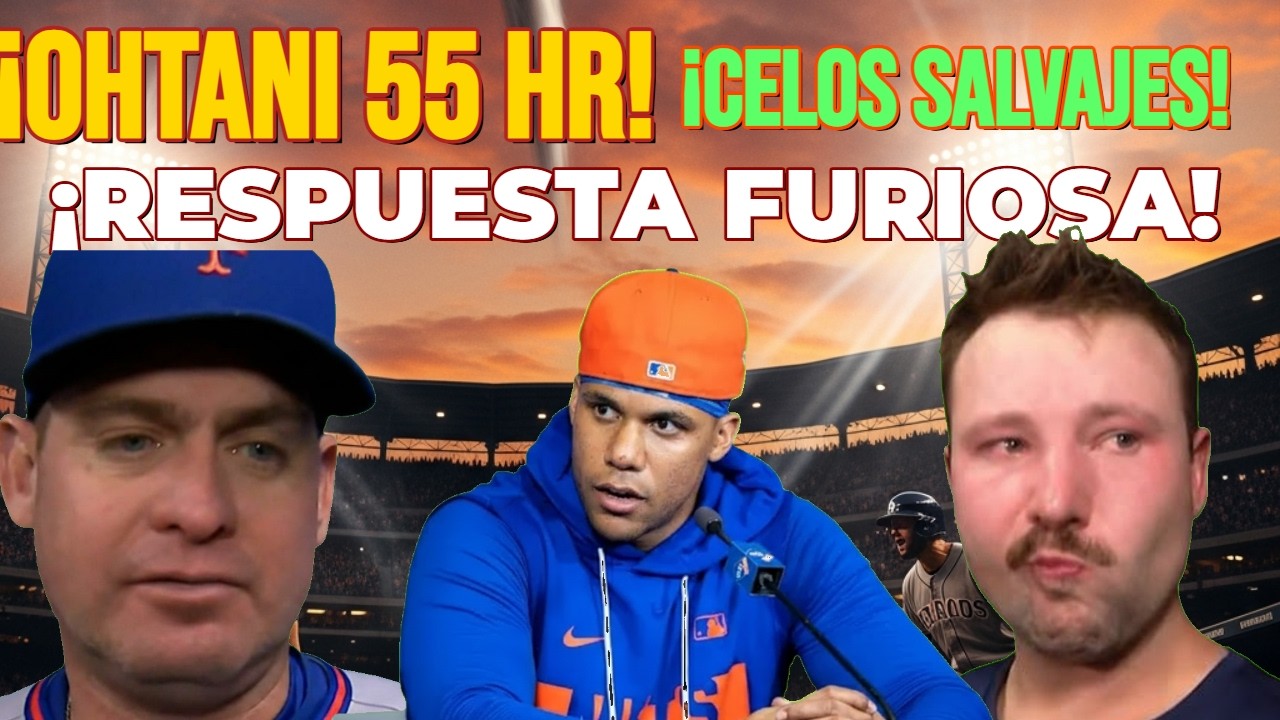 ¡EXPLOTA LA MLB! El Jonrón 55 de Ohtani CELOS salvajes y la RESPUESTA FURIOSA de Cal Raleigh a Soto!