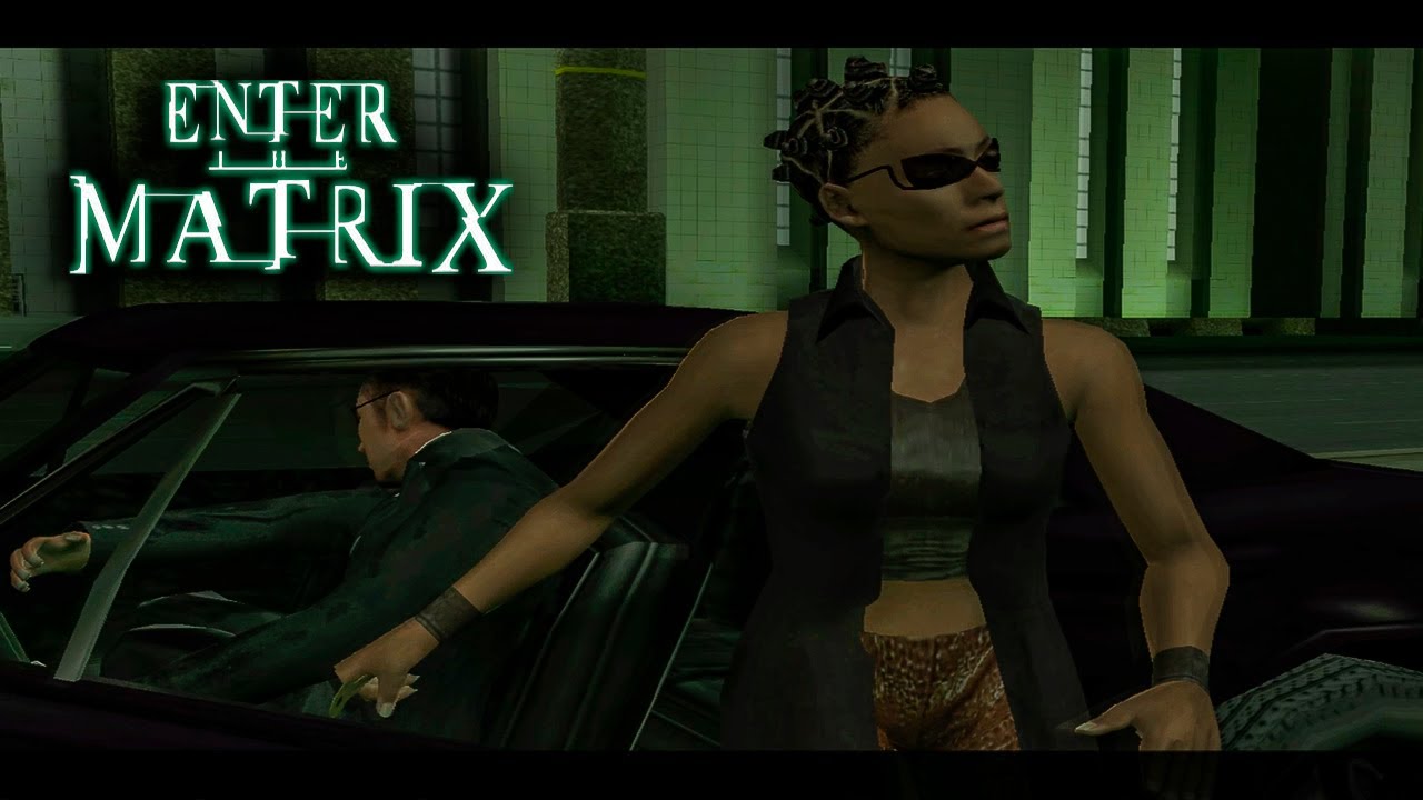 Enter the Matrix [01] -  Intro + The Post Office (Niobe - Hard) [PS2]