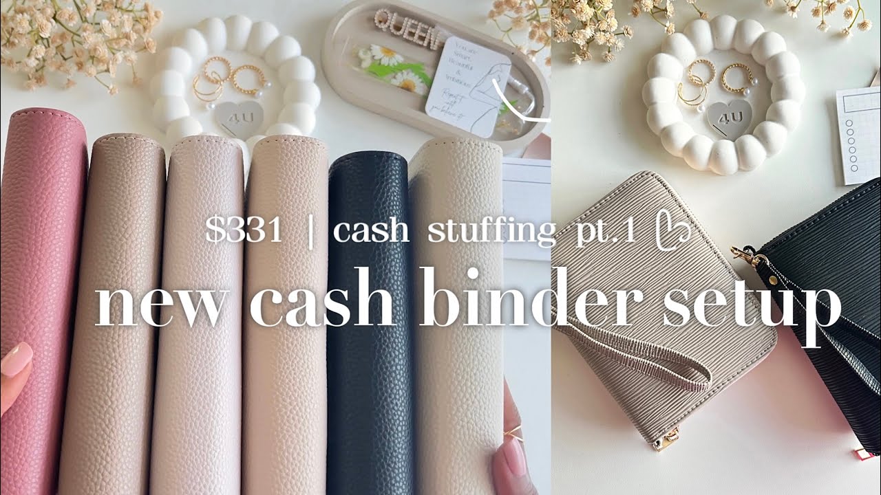 NEW Cash Binder Setup | SEPTEMBER CASH STUFFING Part 1 | $331