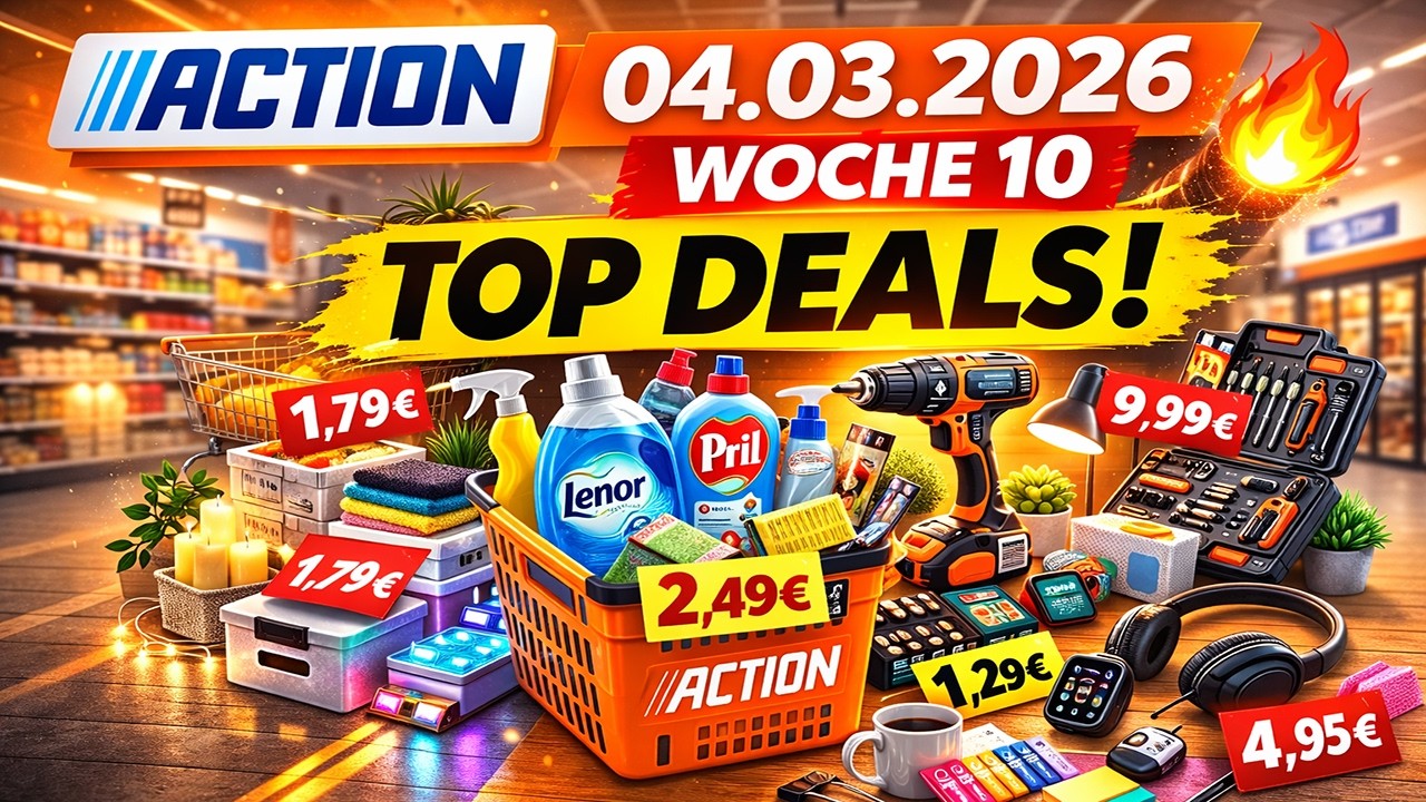 Action Prospekt ab Mittwoch 4.3.2026! 🚀 Wochenangebote & Preis-Check | Woche 10