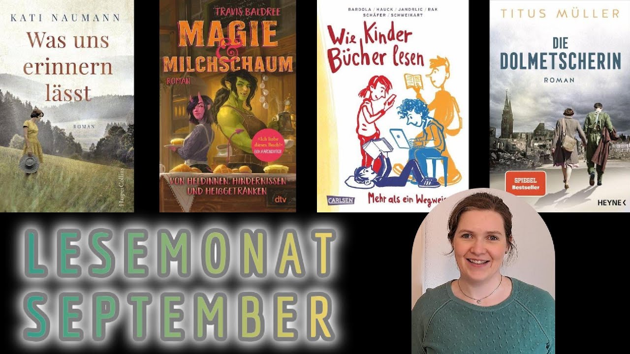 LESEMONAT | September 2025 | Ein bunter Genre-Mix: Fantasy, Sachbuch und Historisches...