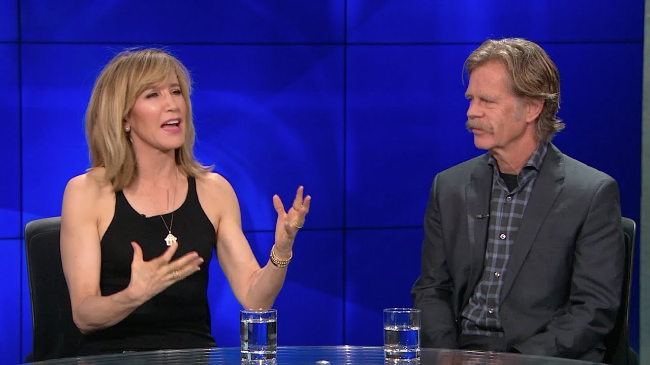 William H Macy & Felicity Huffman on Working Together in "Krystal"
