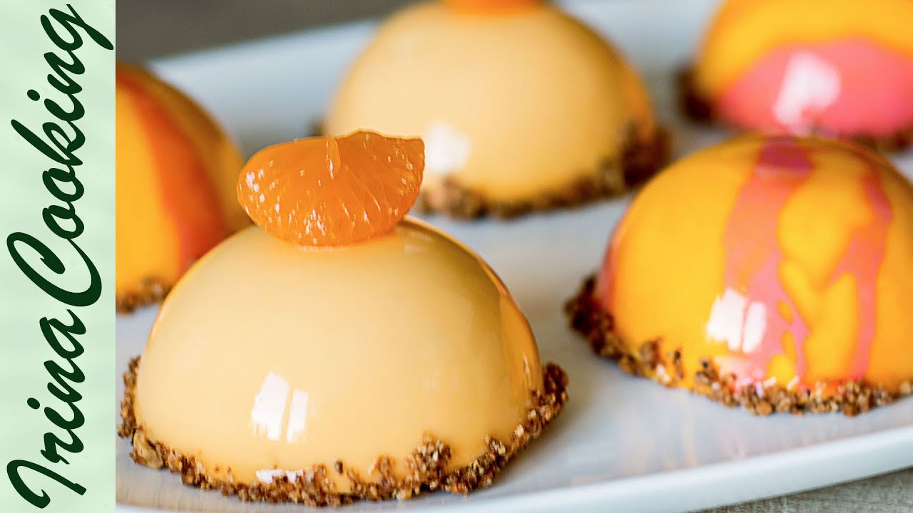 Муссовый Апельсиновый Торт/ Пирожные 🍰 Mousse  Orange Cake