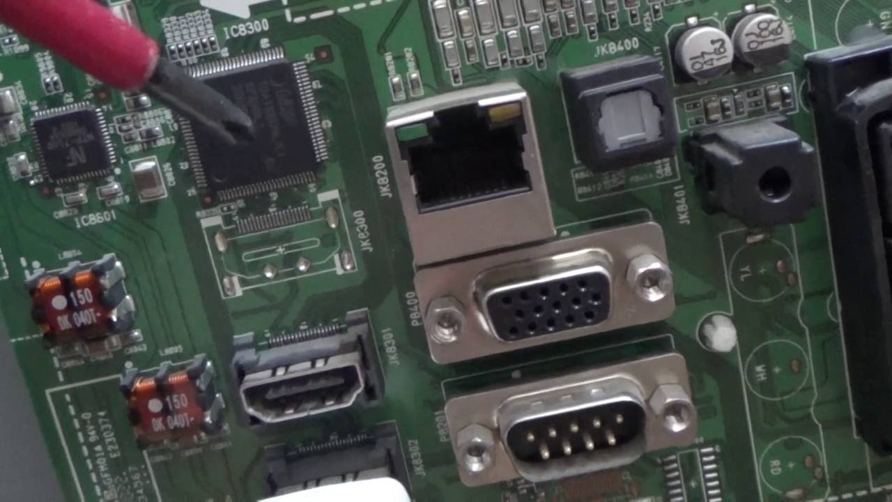 Неисправный порт HDMI на телевизоре LG. Нет сигнала.