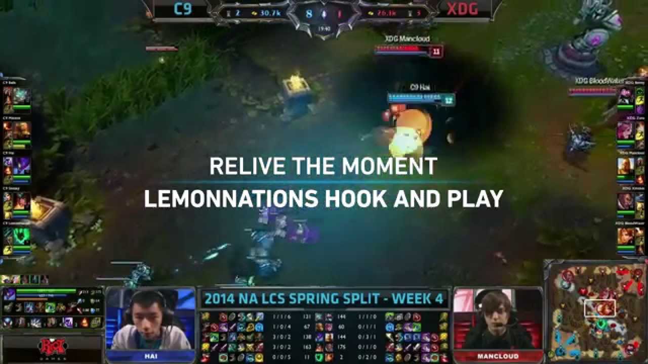 Cloud9 League of Legends - Relive the Moment: LemonNation's Hook and Play