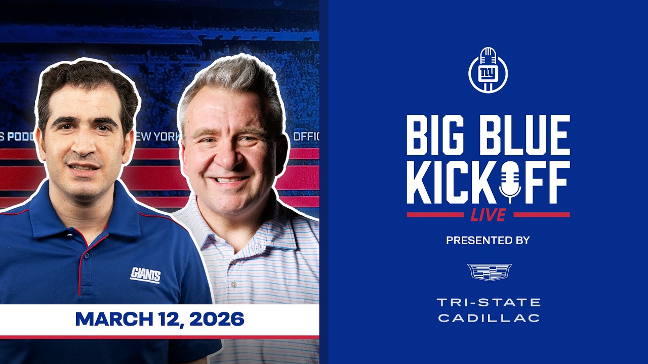 March 12, 2026 | Big Blue Kickoff Live | New York Giants
