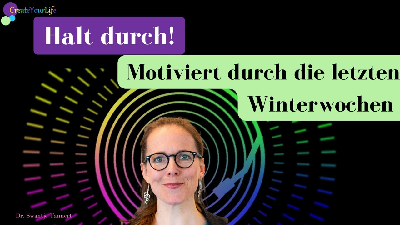 Halt durch! - Motiviert durch die letzten Winterwochen