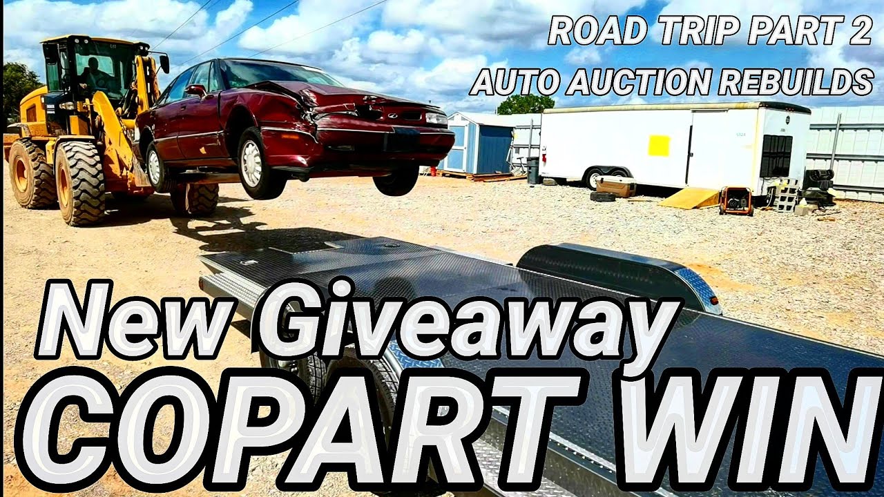 Copart Win Pick Up Part 2 and Giveaway Announcement