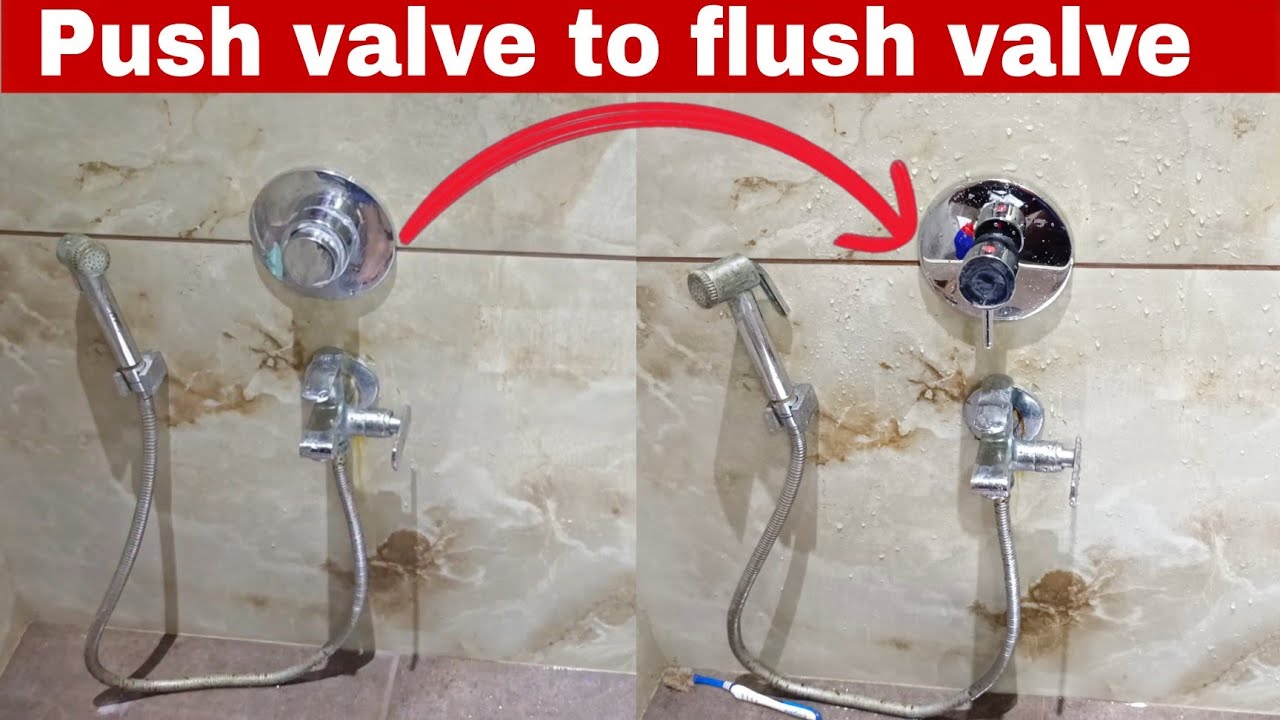 how to change metropole to flush valve