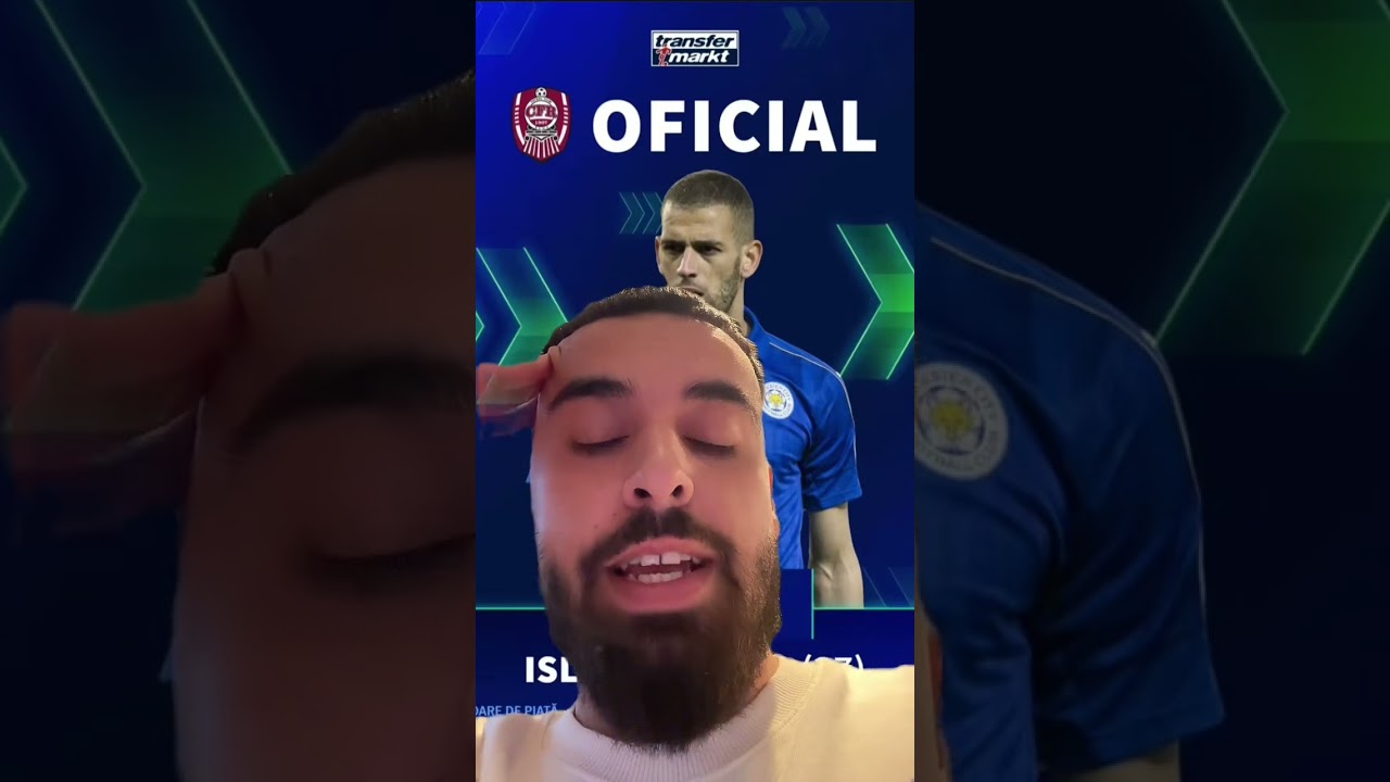 SLIMANI LA CFR CLUJ ✅ CAMPION IN PREMIER LEAGUE #marocanu #slimani #cfrcluj #cluj #leicester