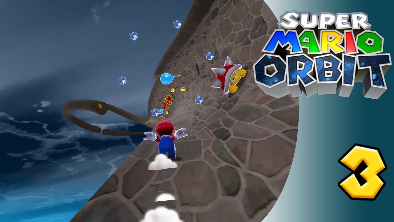 Super Mario Orbit [SMG2-Hack] - Part 3 - Galaktische Rutschpartie