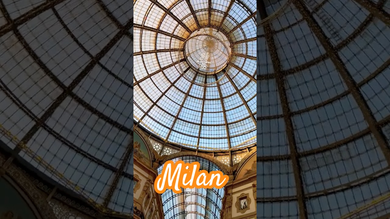 Galeria Vittori Emanuel II Milan #shortvideo #travel #italy#milan #milano #italytravel