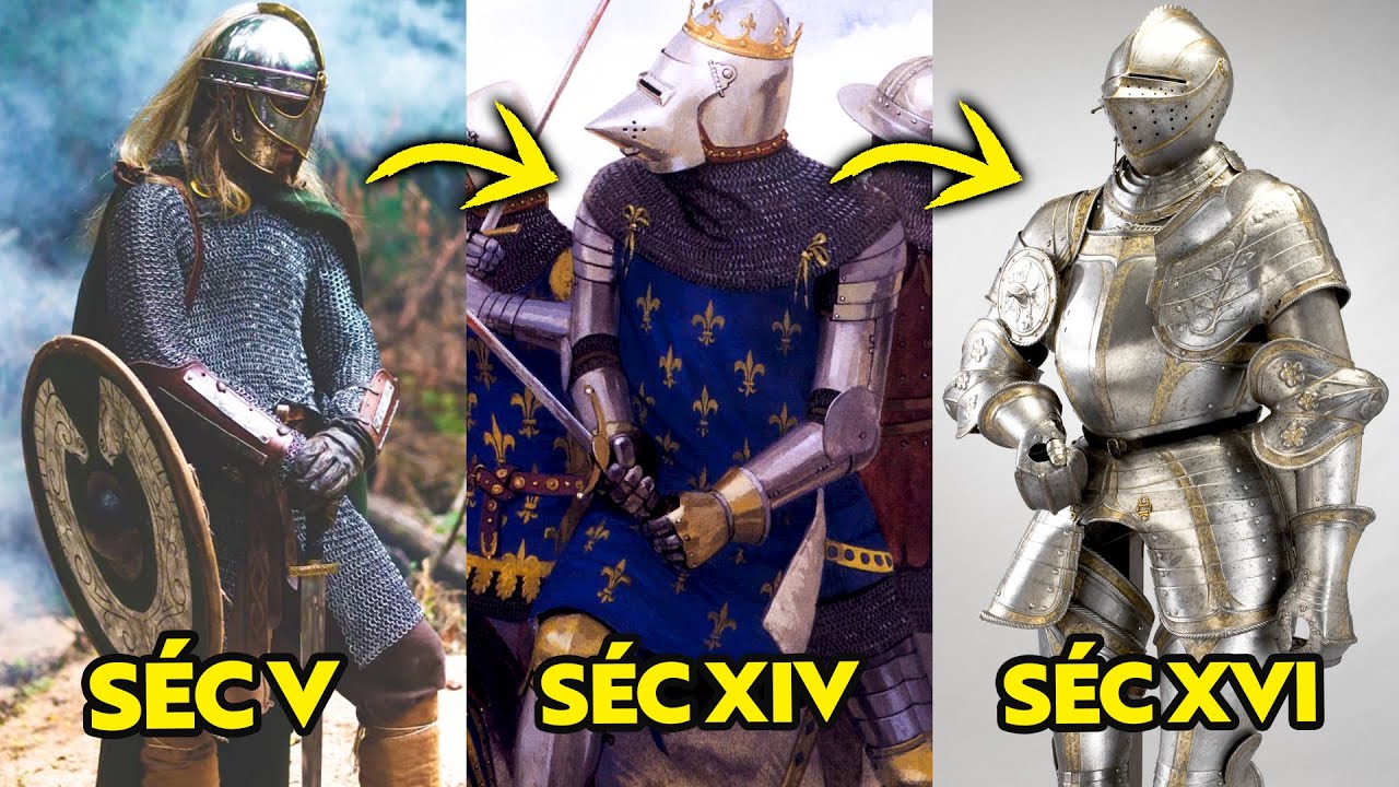 A Evolução da Armadura Medieval do Século IV ao XVI