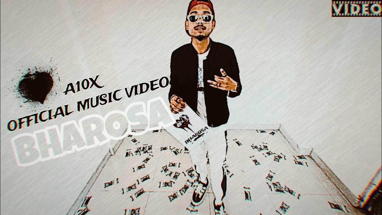 BHAROSA KISPE NAI | A10X | OFFICIAL MUSIC VIDEO | RAP SONG | 2024 #undergroundhiphop