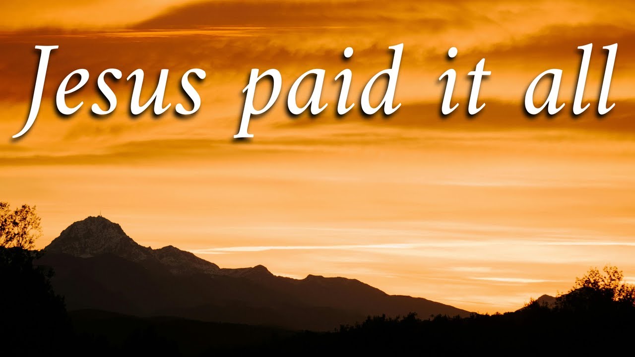 Jesus paid it all | Instrumental
