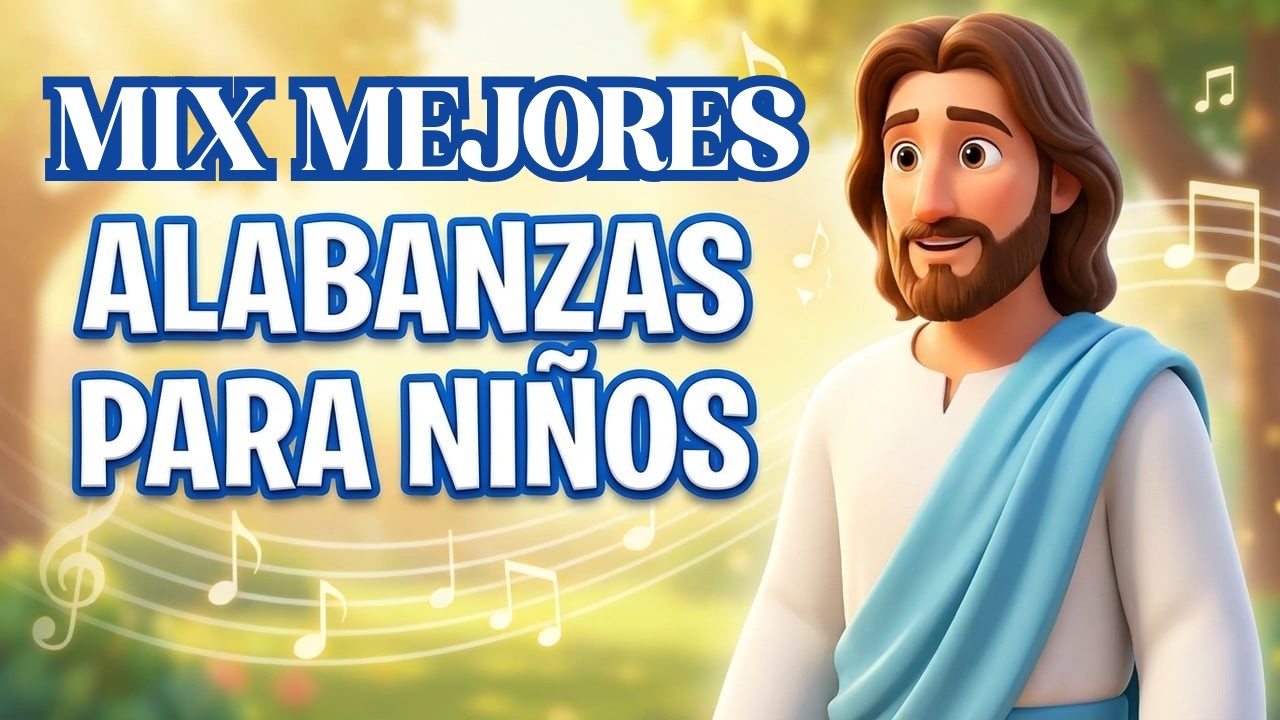 LAS MEJORES ALABANZAS CRISTIANAS PARA NIÑOS  CANTA Y JUEGA CON JESUS