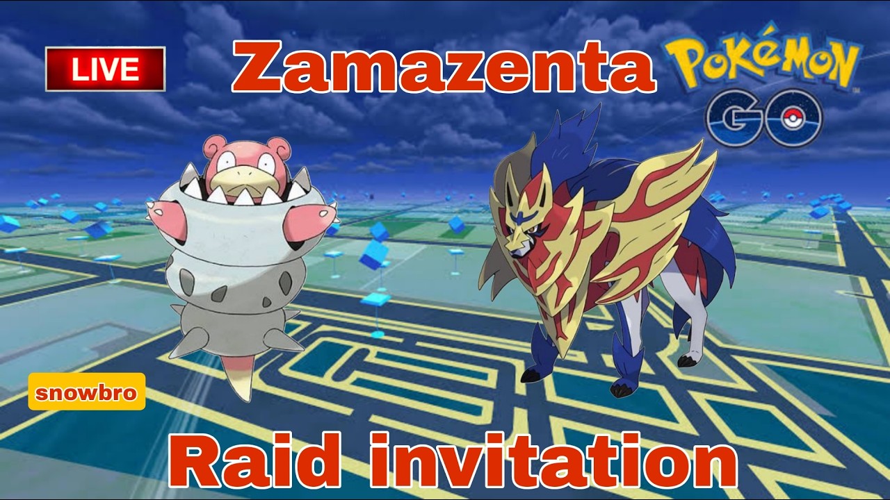 🔴Live Zamazenta , mega snowbro & shadow Latias   Raid invitation  by  #raj4t5   in  #pokemon go