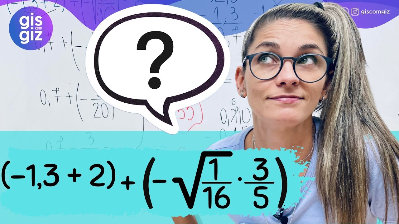 EXPRESSÃO NUMÉRICA COM NÚMEROS RACIONAIS \Prof. Gis/