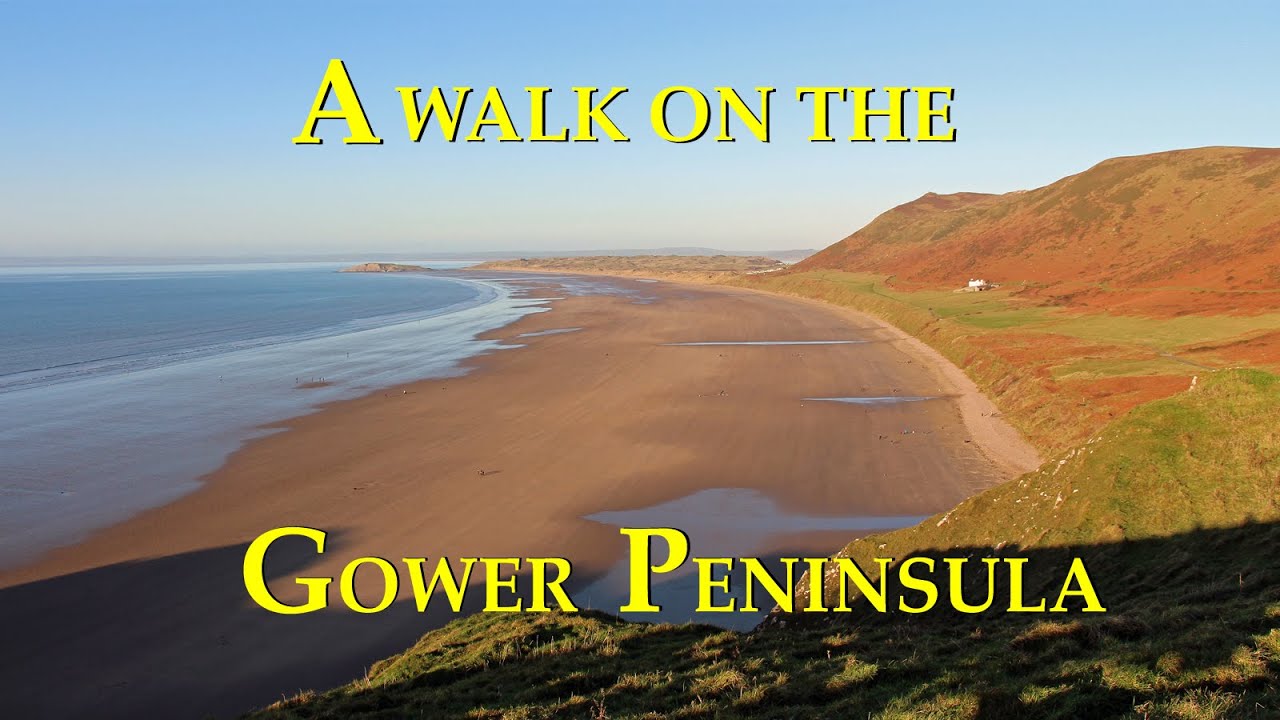 4K A Walk On The Gower Peninsula - Wales - UK 🇬🇧