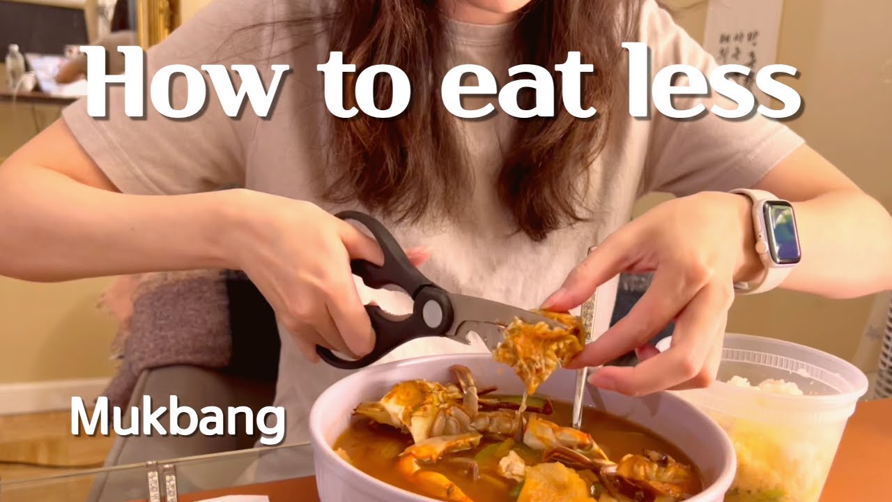 한번도 50kg 넘어본 적 없는 여자의 적게 먹는 법 | 소식먹방 | how to eat less  | diet vlog (Eng)