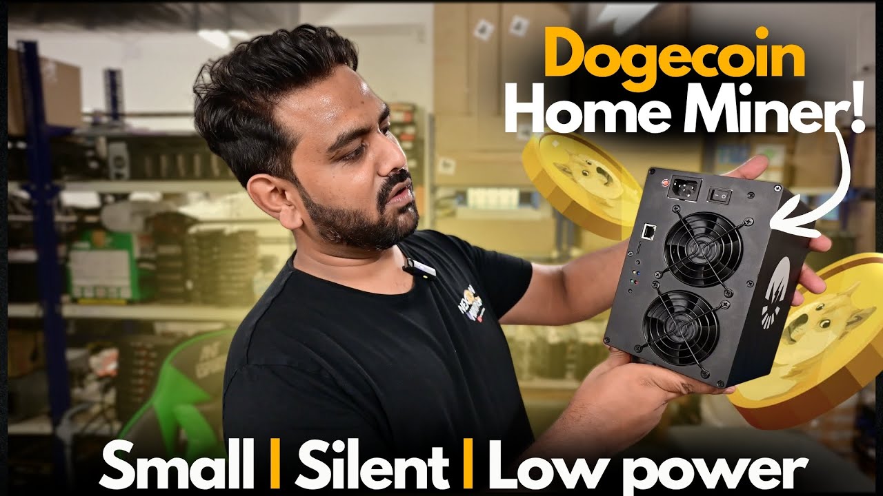 Майните Dogecoin дома! 💥 Vocminer D1 Mini | Crypto Mining India