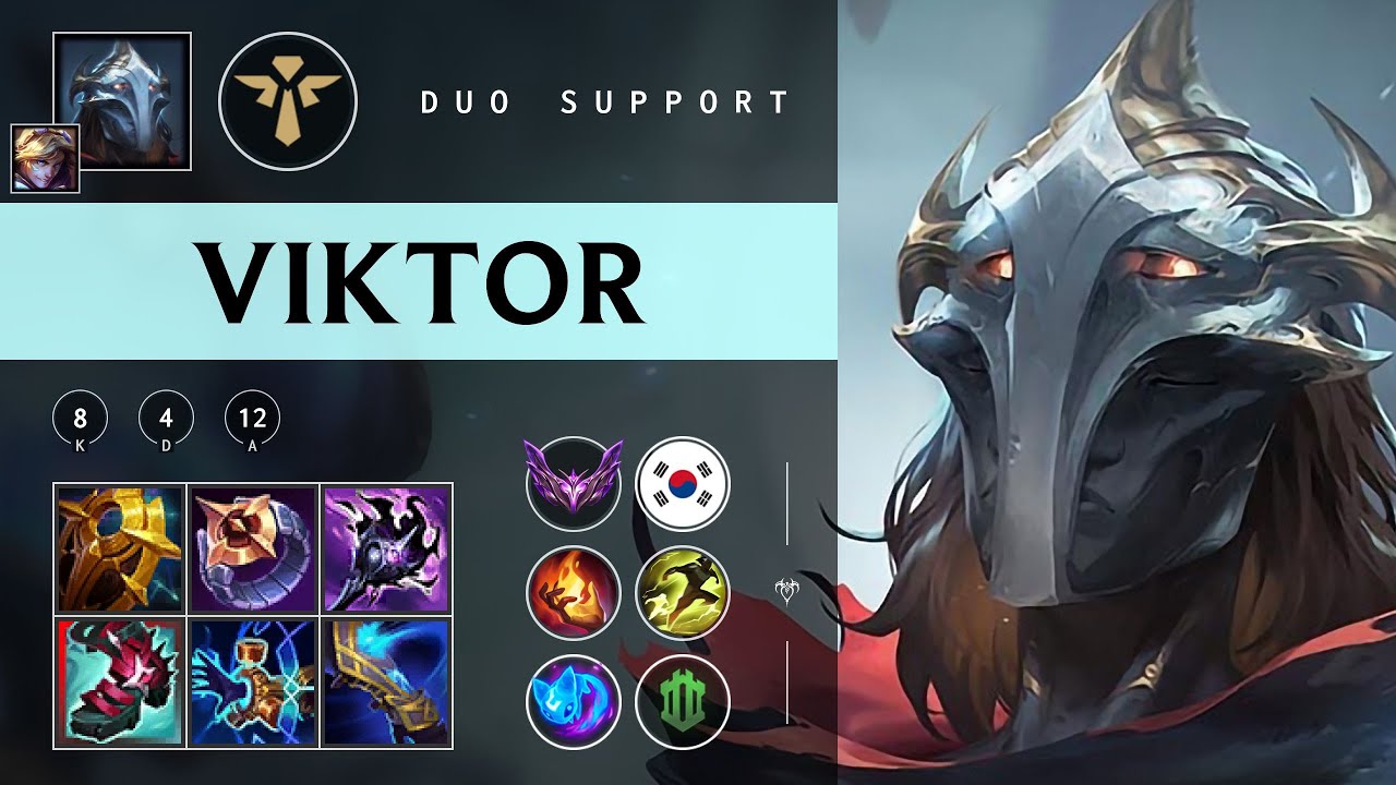 Viktor Support vs Thresh - KR Master Patch 25.22