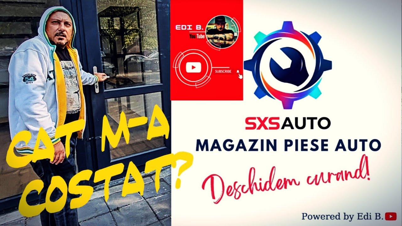 Cat costa sa deschizi un magazin de piese auto. SXS Auto incepe sa prinda contur! #edib #pieseauto