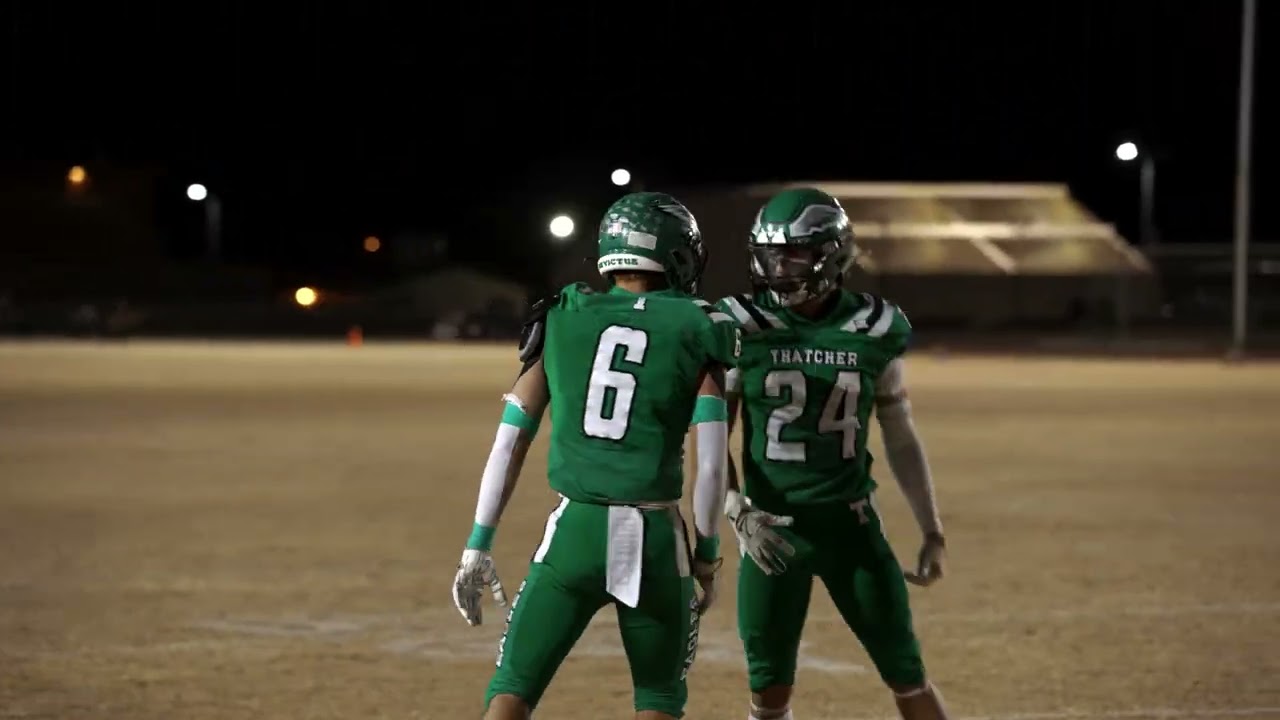 Thatcher Football vs Florence in the Arizona 3A quarter finals