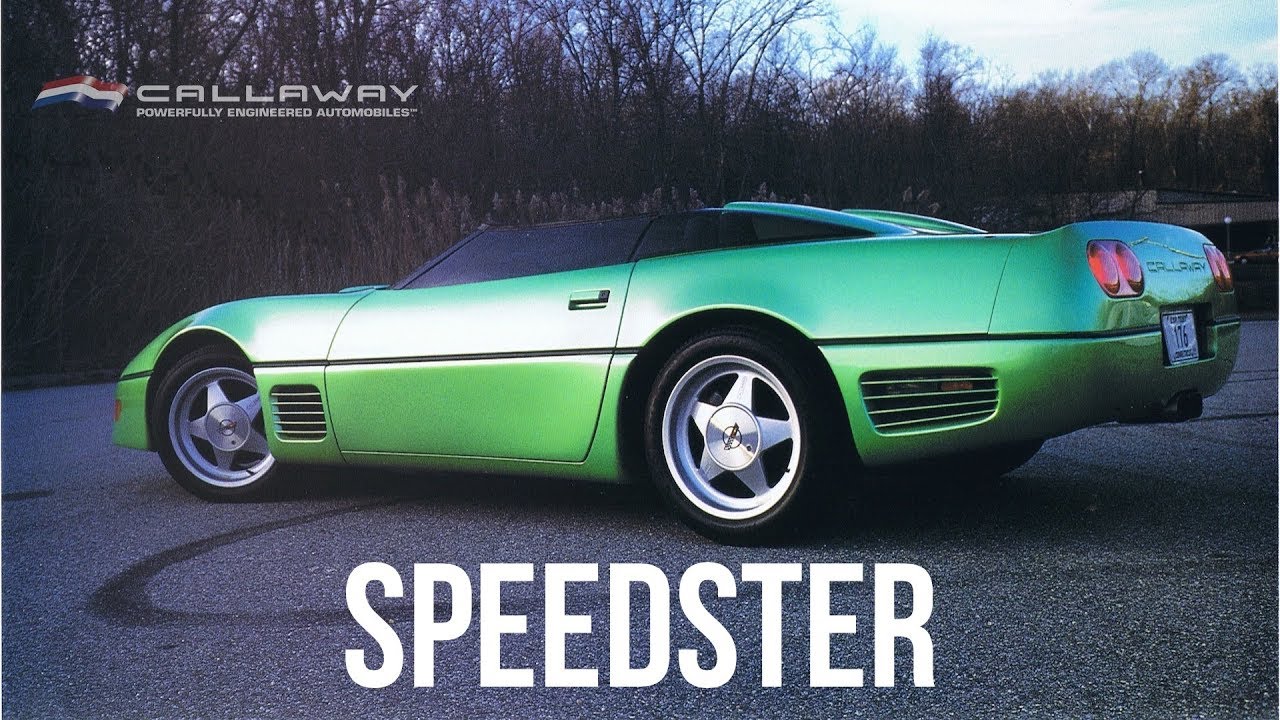 Review Callaway Corvette Speedster Project for the 1990 Los Angeles Auto Show