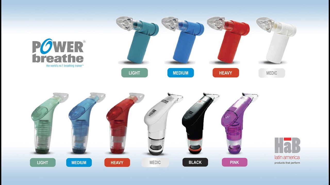 Power Breathe - Exercitador e Incentivador Respiratório