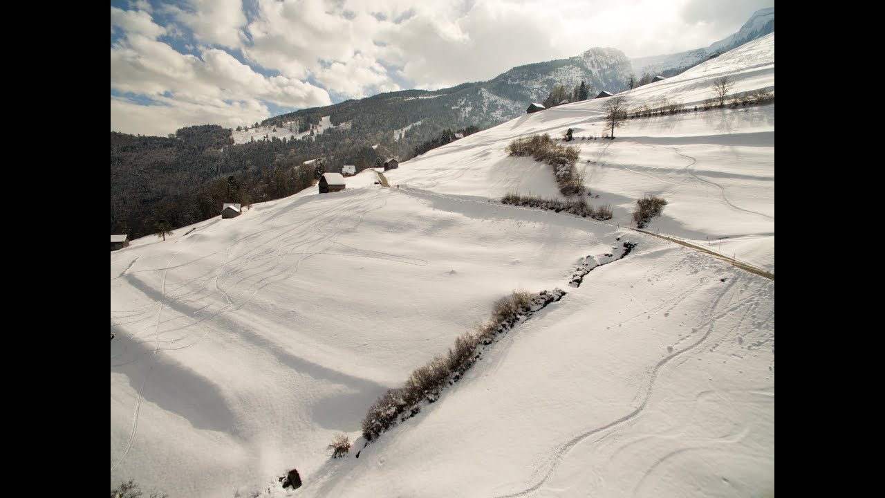 Luftaufnahme Grabserberg/Grabs SG, Schweiz