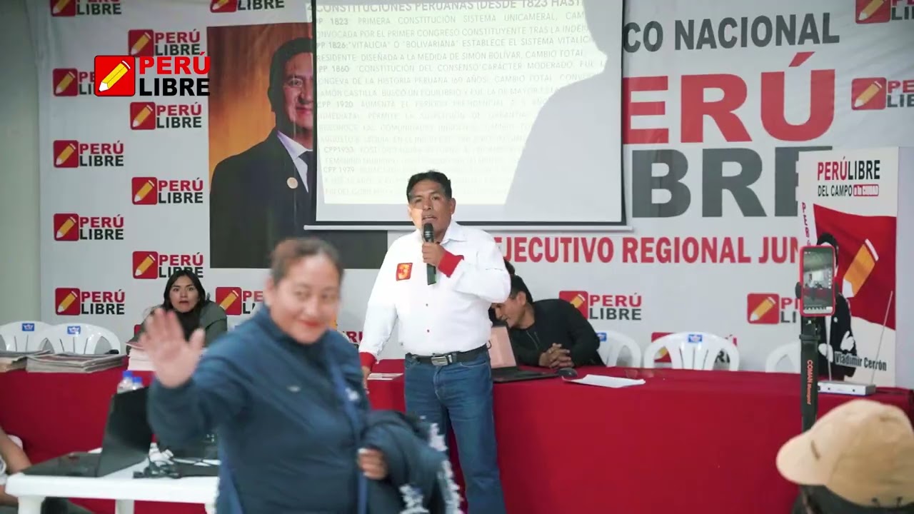 Escuela Política de Perú Libre en Huancayo - Nueva Constitución