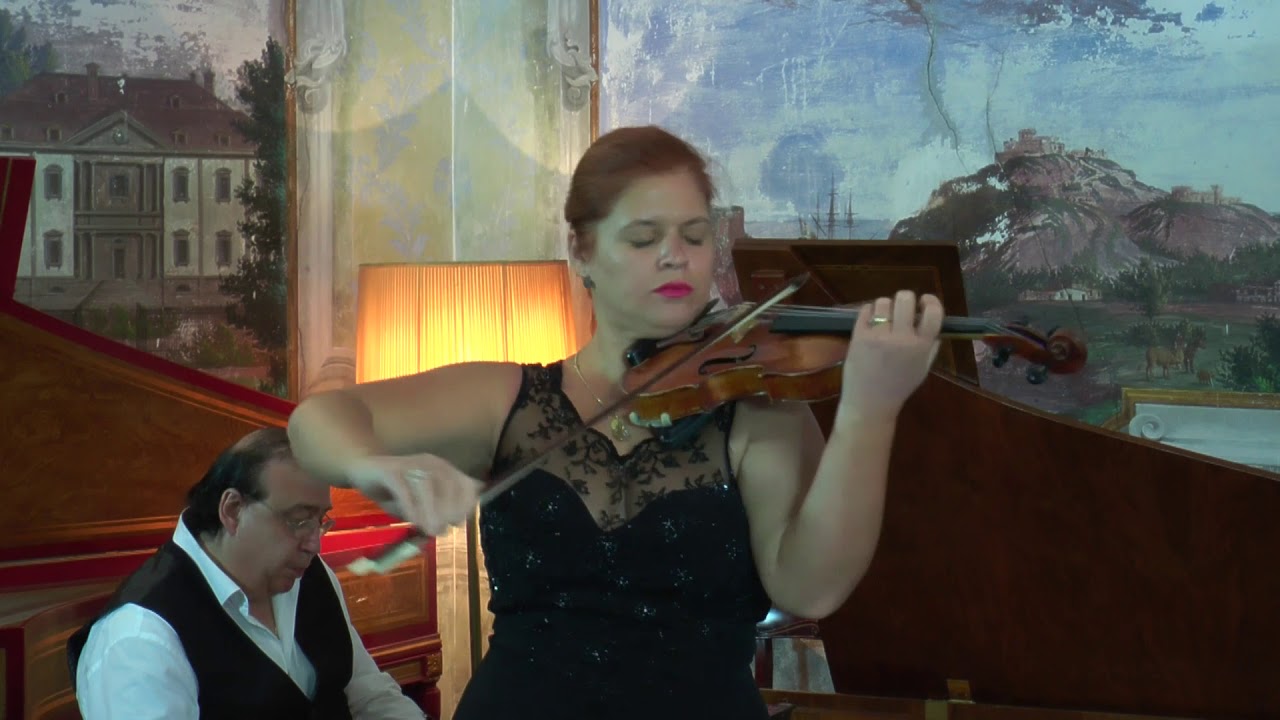 W.A. Mozart Sonata K304 for Violin and Fortepiano, Suela Mullaj Violin, Massimo Palumbo Piano