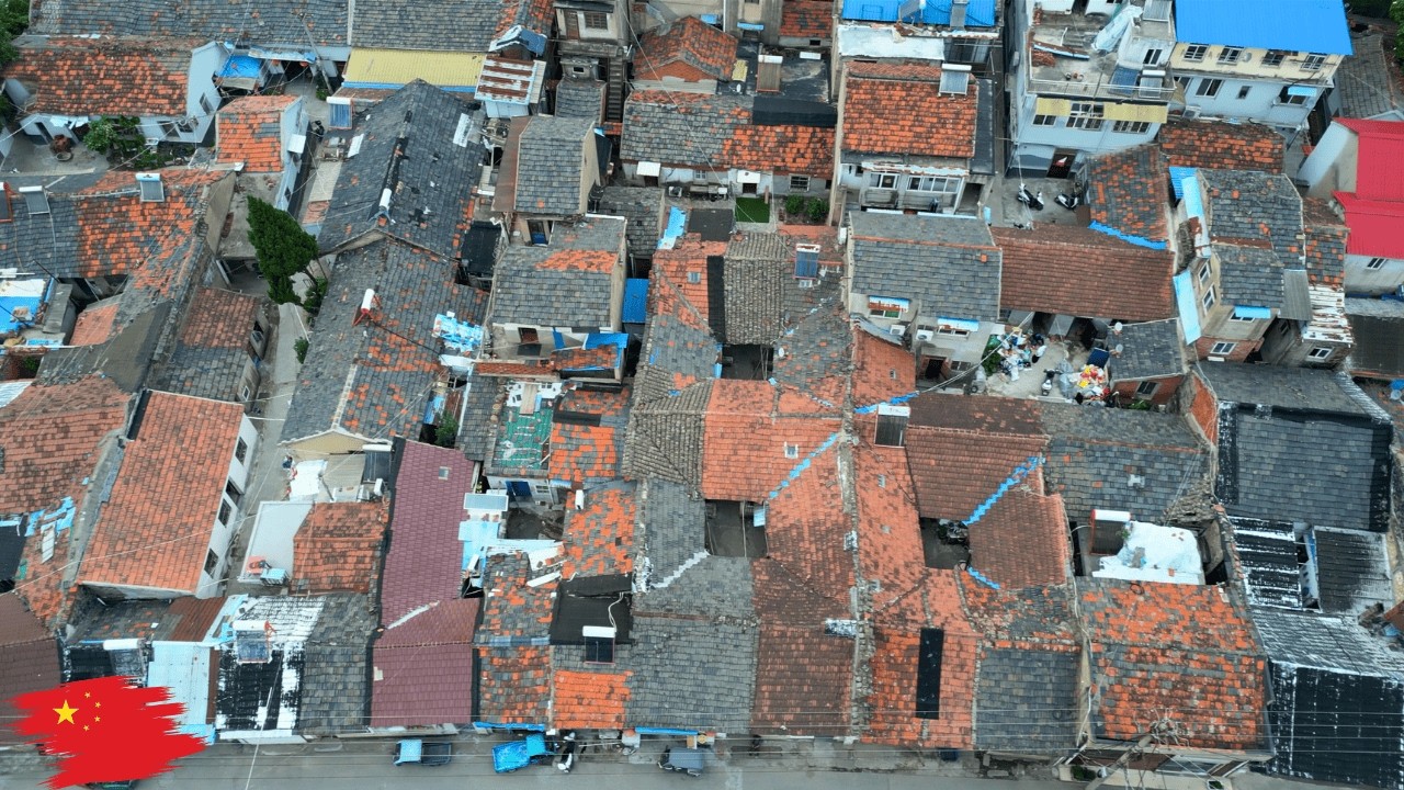 China’s Most Chaotic Rooftop Community — Hidden in Anhui