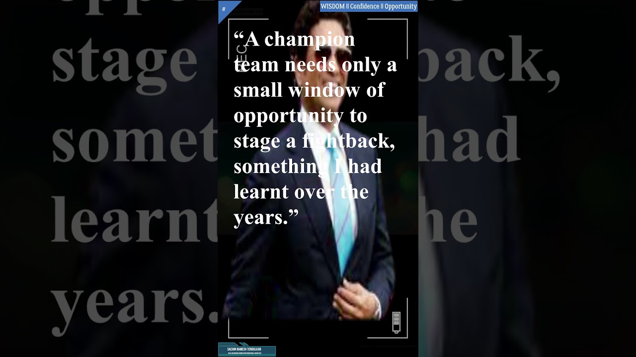 Top 42 Most Famous Sachin Tendulkar Quotes About Life That Will Make You Think 12 #quotes #shorts