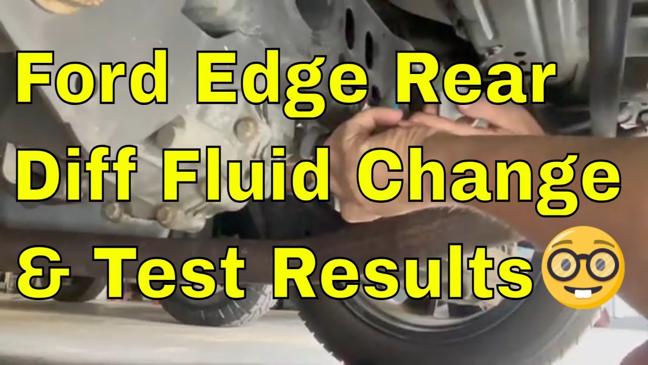 How to Change Ford Edge Rear Diff Fluid?