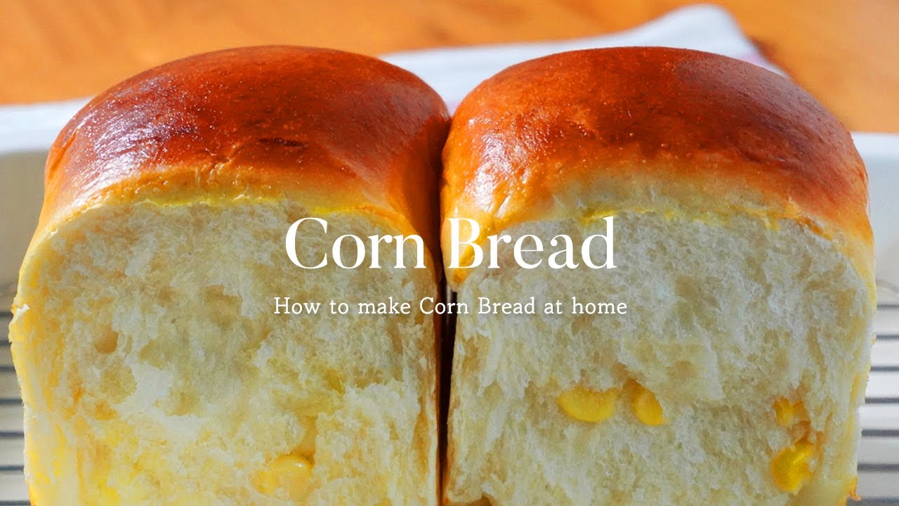 고소한 홈메이드 식빵 레시피🌽🌽옥수수식빵 만들기 [Corn Bread Recipe]