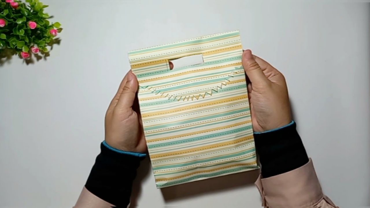 Paper Bag dari Kertas Kado | Bungkus Kado Kreatif