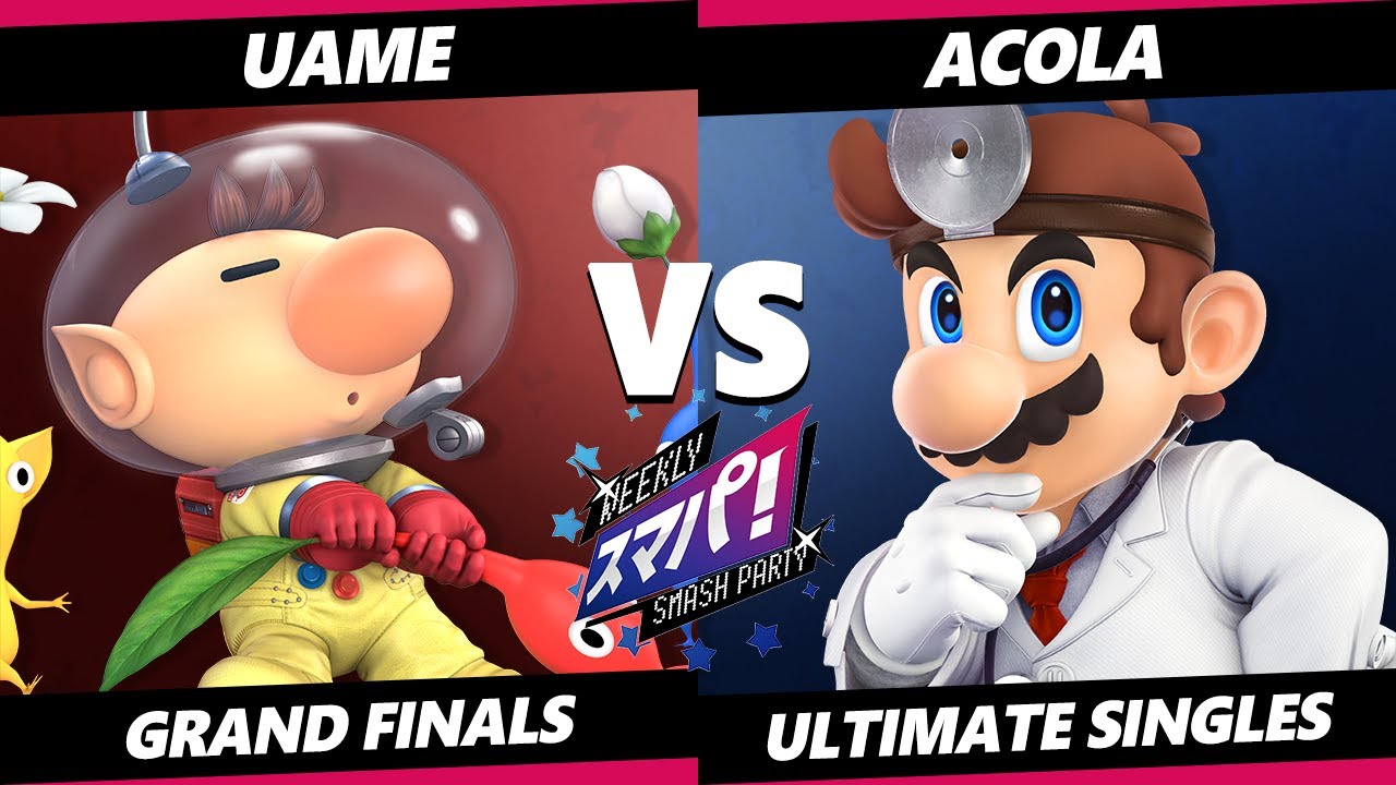 Sumapa 210 GRAND FINALS - Acola (Dr Mario, Game & Watch) Vs. uame (Olimar) Smash Ultimate - SSBU